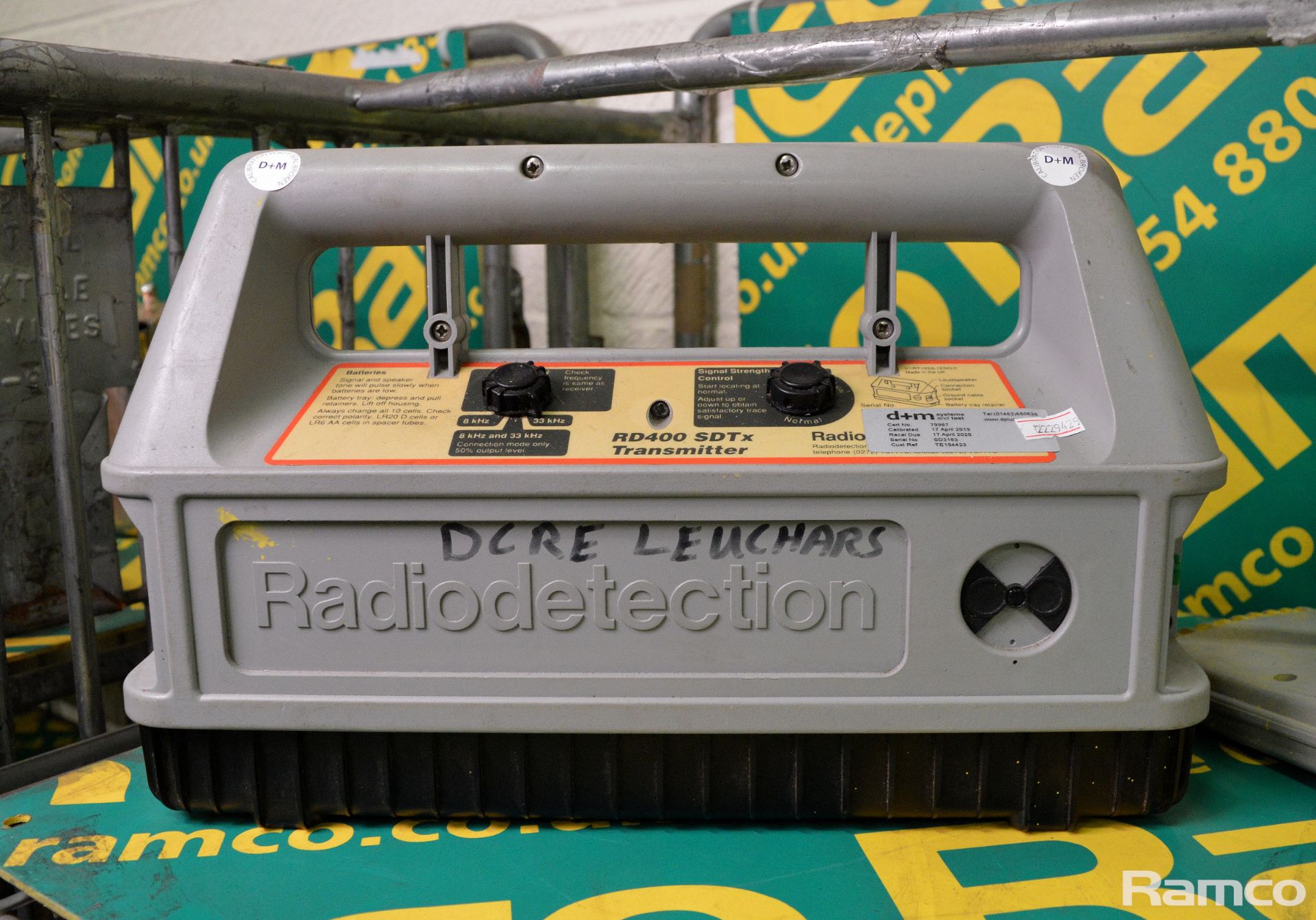 Radiodetection RD400PXL, RD400 SDT Transmitter & Locator - Image 2 of 5