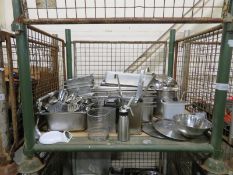 Stainless Steel Catering Equipment - Gastronorm Pans, Trays, Utensils, dispensers