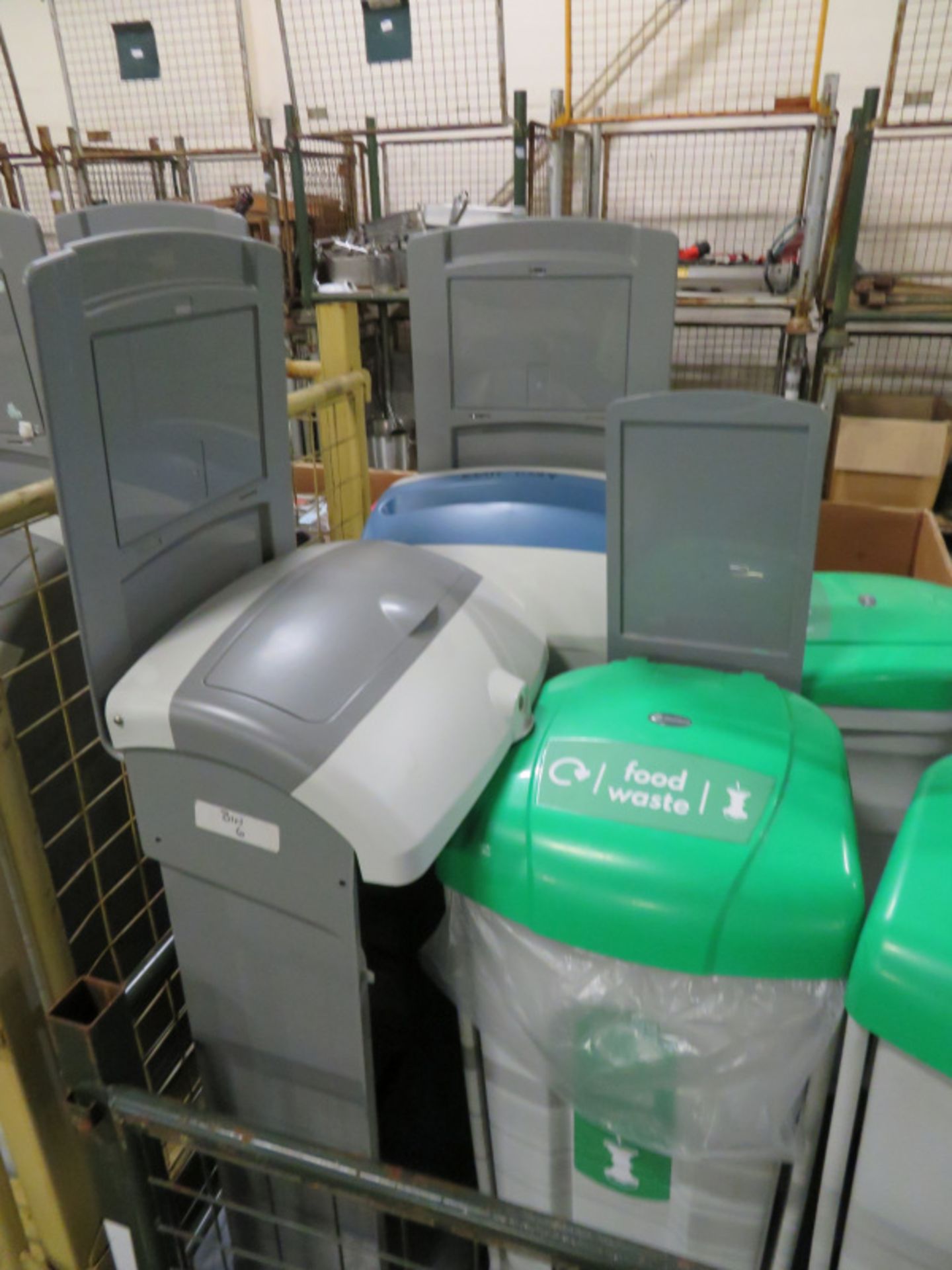 9x Recycling Waste Bins - Image 3 of 3