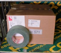 Scapa tape - 3302 - Olive Green - 50mm x 50M - 16 per box - 1 box