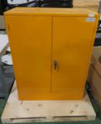 Metal 2 Shelf Cabinet - L 920mm x D 460mm x H 1220mm