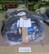 3x Lewden PM16 Cable Assemblies - NSN - 6150994890233