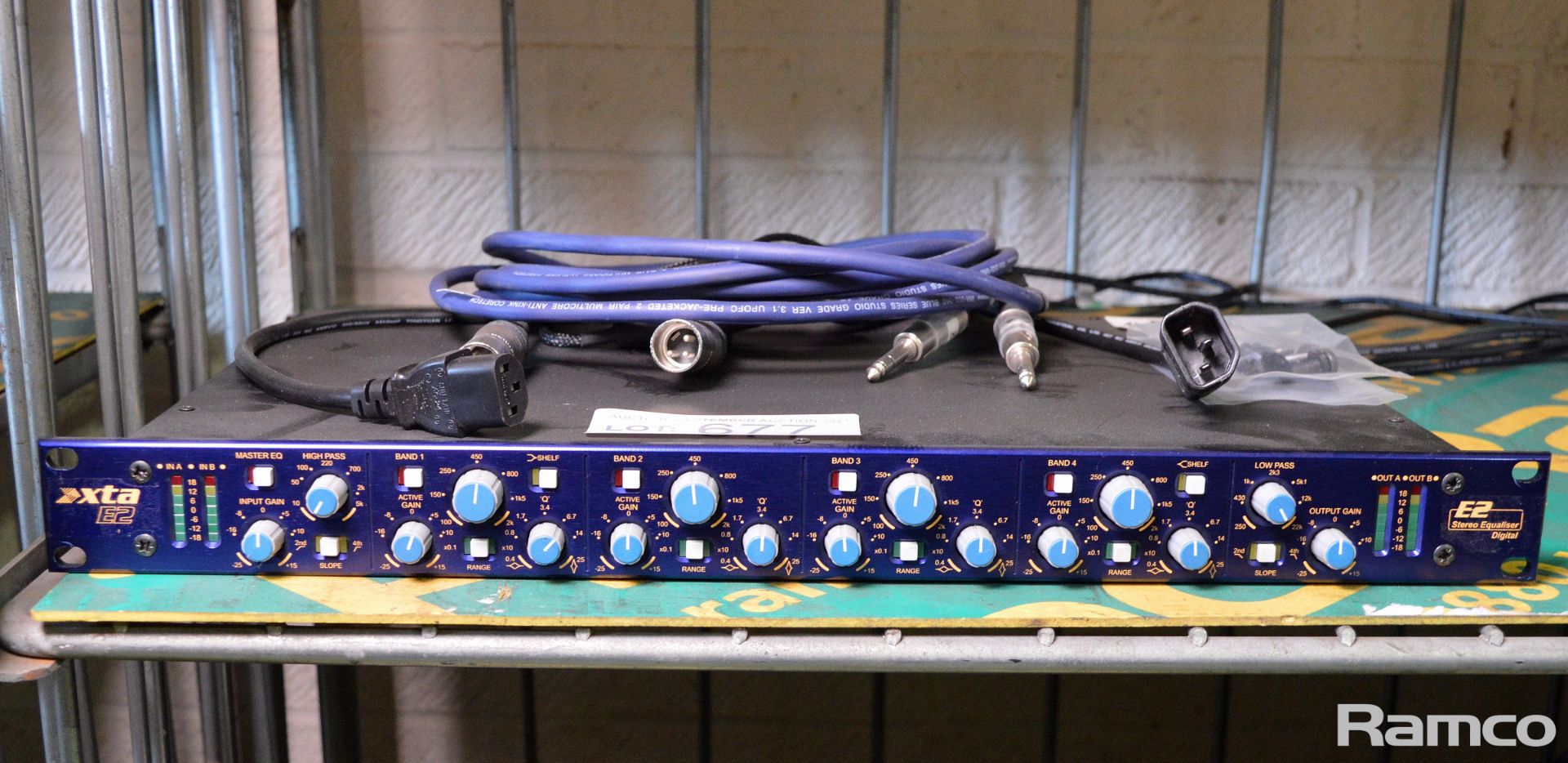 XTA E2 Stereo Equalizer - Image 2 of 4