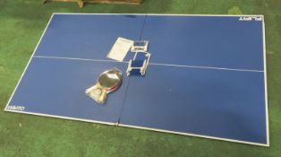 2x Viavito Flipit Table Top Table Tennis Tables (damage as seen in pictures)