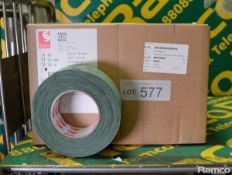 Scapa tape - 3302 - Olive Green - 50mm x 50M - 16 per box - 1 box