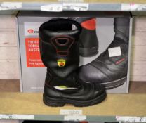 YDS Crosstech Fire Fighter Boots (used) - Size 4