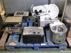 Hobart SG-330 Meat Slicer 230V W 640mm x D 530mm x H 480mm, Musso L1 Ice Cream Maker & more