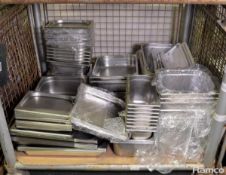 Gastronorm pans - various sizes
