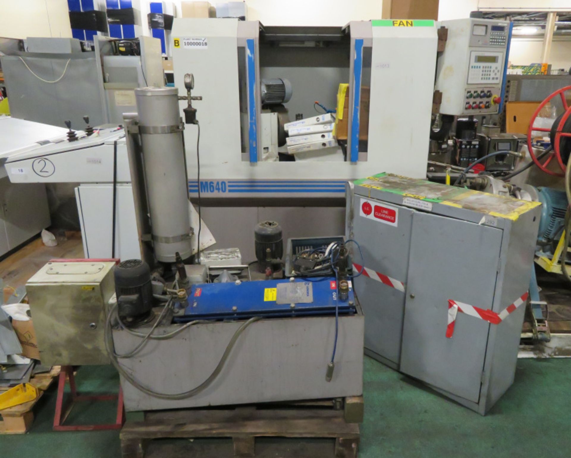 Monnier & Zainer M640 Honing & Polishing machine with cupboard with Recap Cups, STD, Magnum Heads