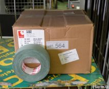 Scapa tape - 3302 - Olive Green - 50mm x 50M - 16 per box - 1 box