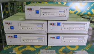 5x Transtec Ultraplex CD ROM Drives