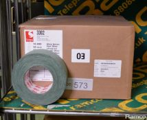 Scapa tape - 3302 - Olive Green - 50mm x 50M - 16 per box - 1 box