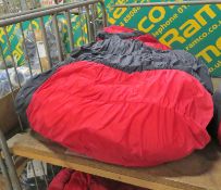 Mountain Equipment Iceline Sleeping Bag - red & black