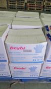 Beybi HDPE Gloves - Size L - 100 gloves per bag - 200 bags per box - 6 boxes