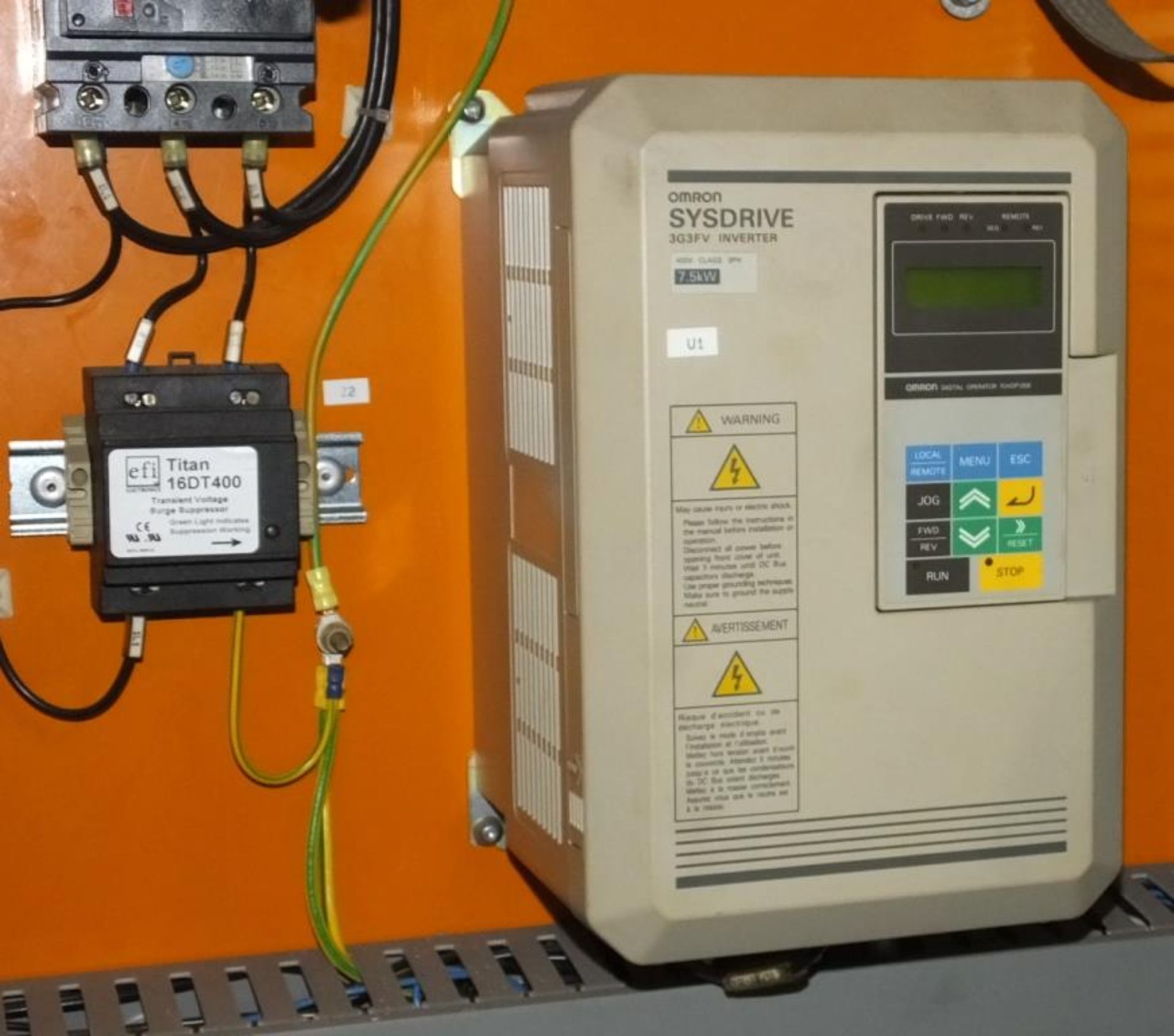 Jones & shipman Ultramat Lathe - GE Fanu Series 210i-T control panel - Image 23 of 43
