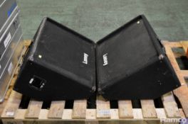 1 Pair of Laney CM15-2 Stage Monitor Speaker Units - 150W