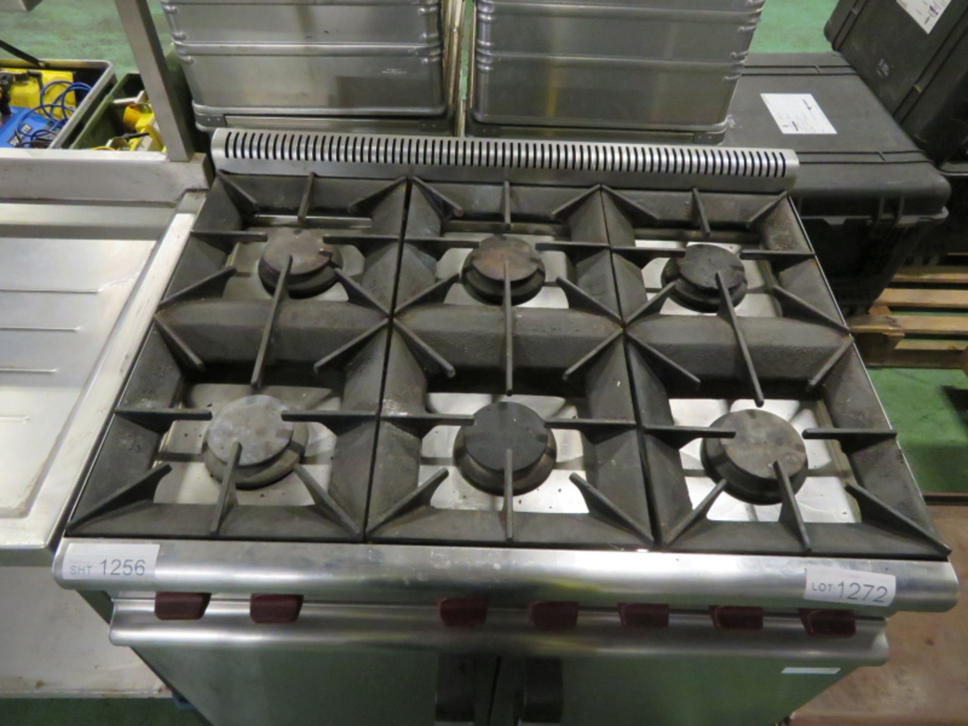 MV Mastercheff LPG gas 6 burner range oven - Image 3 of 5