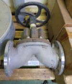 Saunders large gate valve - 118837 C - DN15 - HPO 6S1386 SST