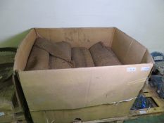 Rolls of Hessian matting - unknown lengths - 910mm wide