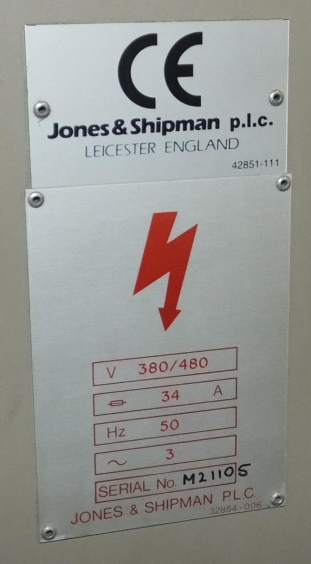 Jones & shipman Ultramat Lathe - GE Fanu Series 210i-T control panel - Image 19 of 43