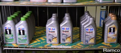 Mobil Super engine oil - 10x ESP Formula 5W-30, 5x 3000 5W-20, 6x 3000 5W-40, 3x 0W-40