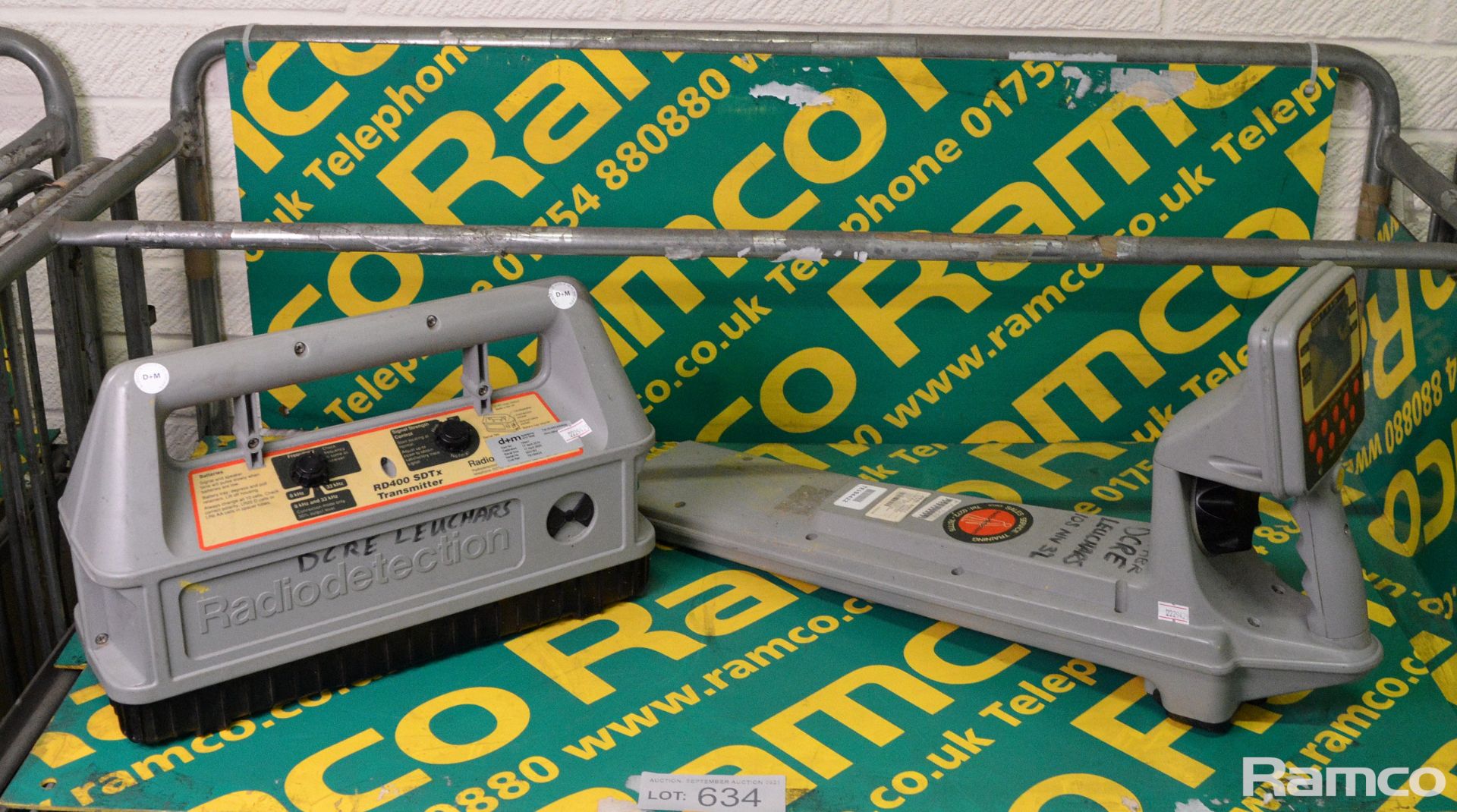 Radiodetection RD400PXL, RD400 SDT Transmitter & Locator