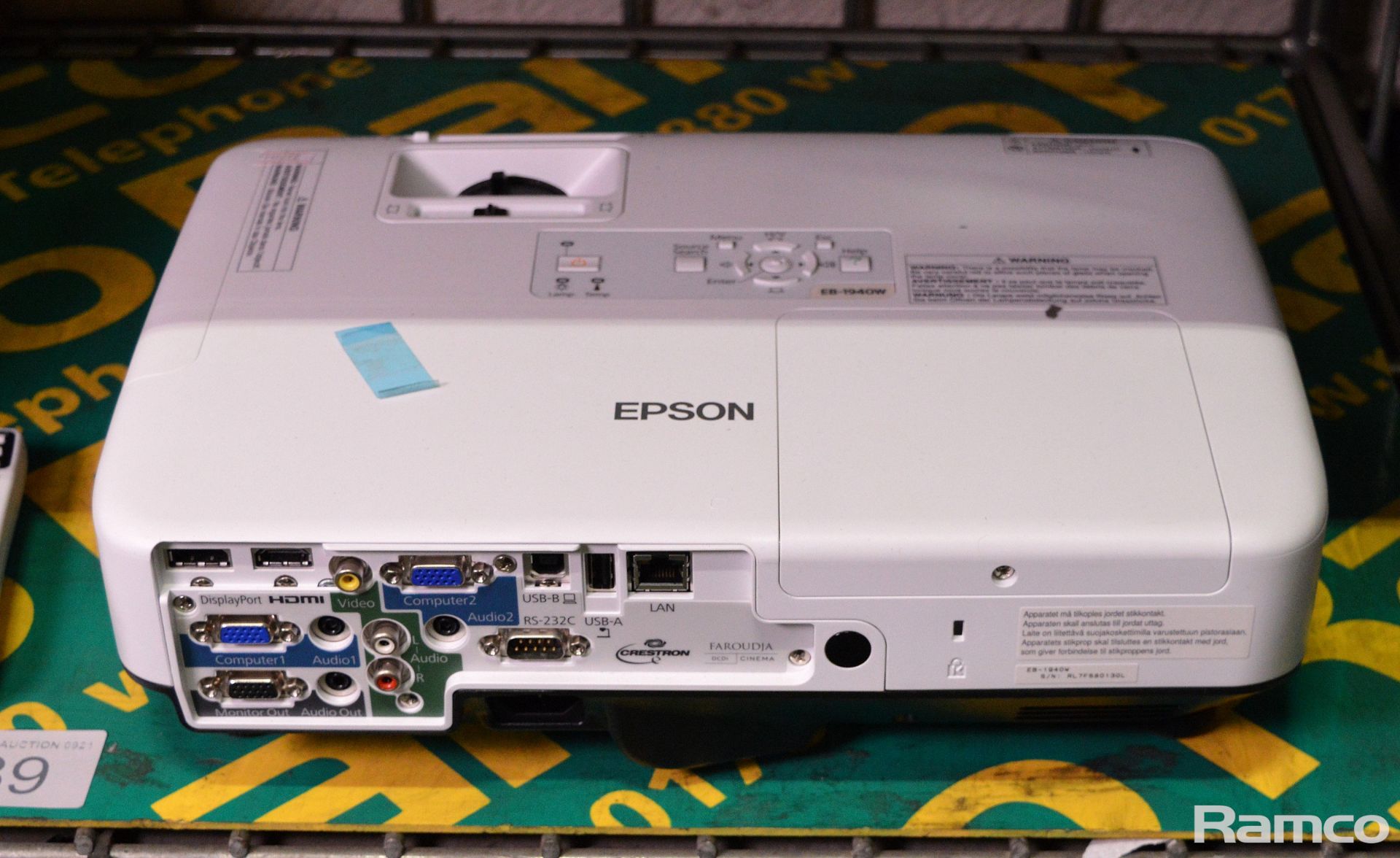 Epson EB-1940W Multimedia Projector - Image 3 of 3