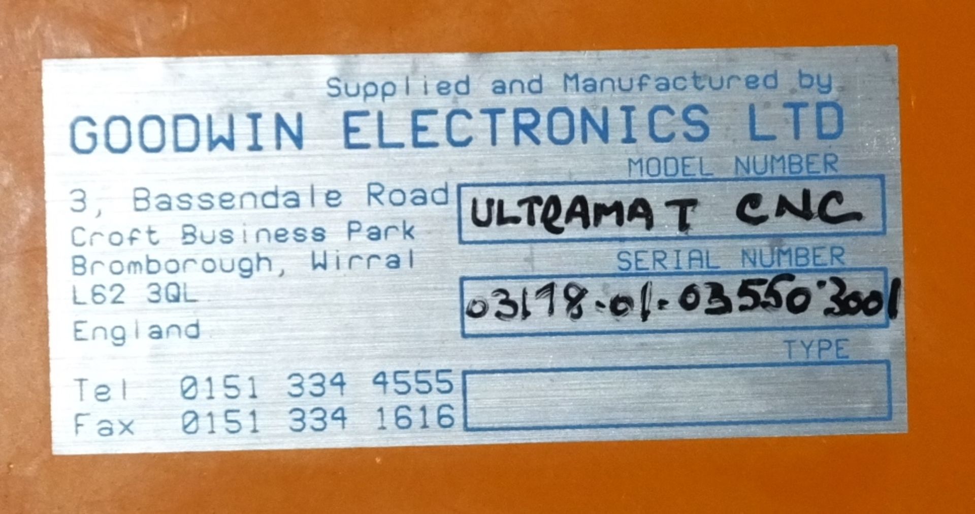 Jones & shipman Ultramat Lathe - GE Fanu Series 210i-T control panel - Image 26 of 43