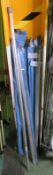 6x Kirsch Spring Pressure Rods - 48 to 75in - 1inch diameter