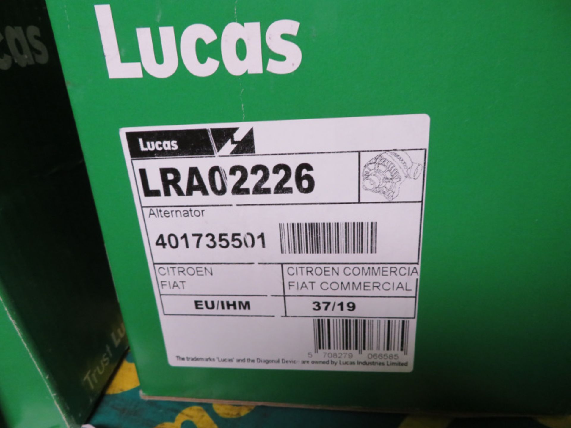 4x Lucas Alternators - please check pictures for models - Image 4 of 5