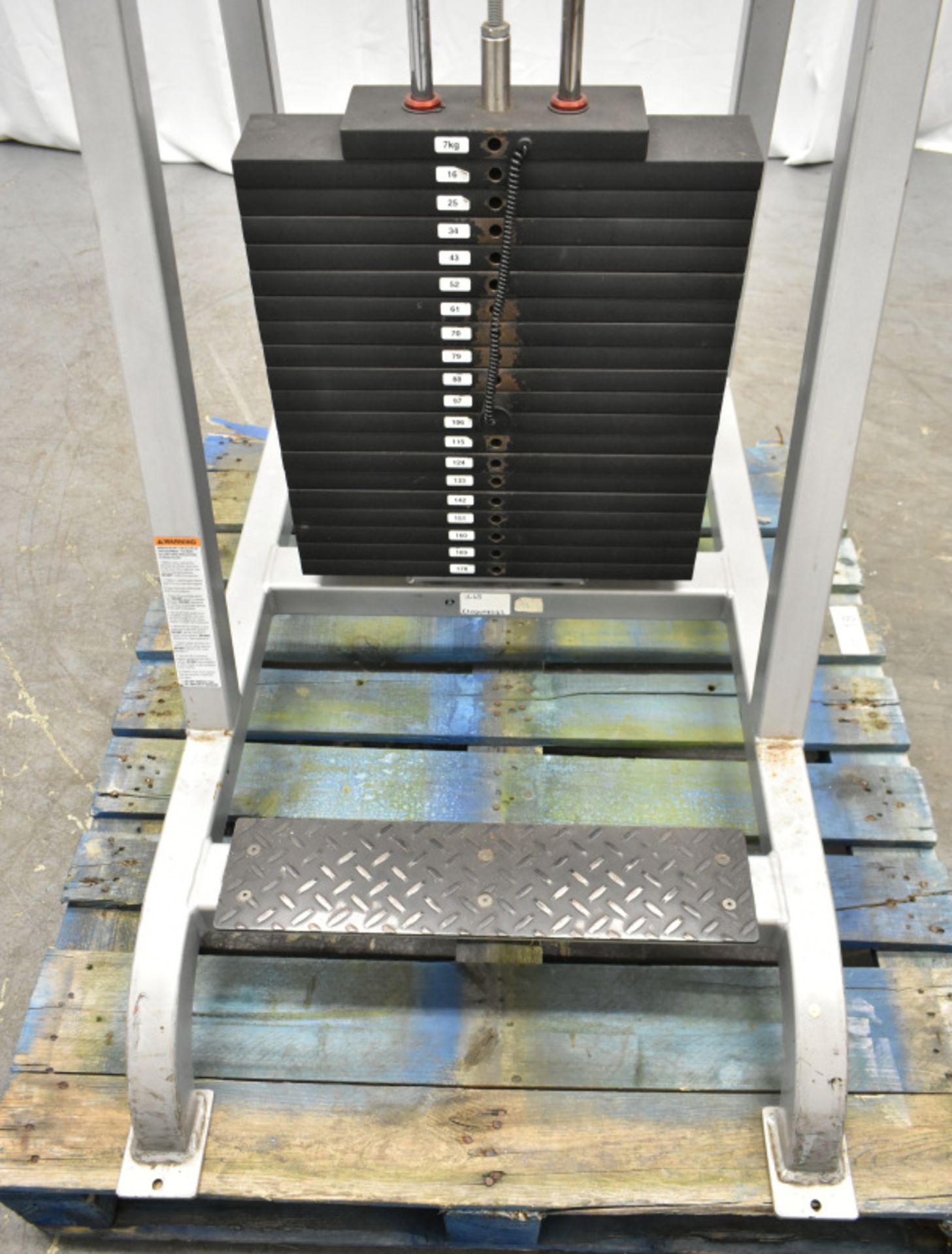 Life Fitness Standing Calf Trainer - See pictures for condition - Image 4 of 8