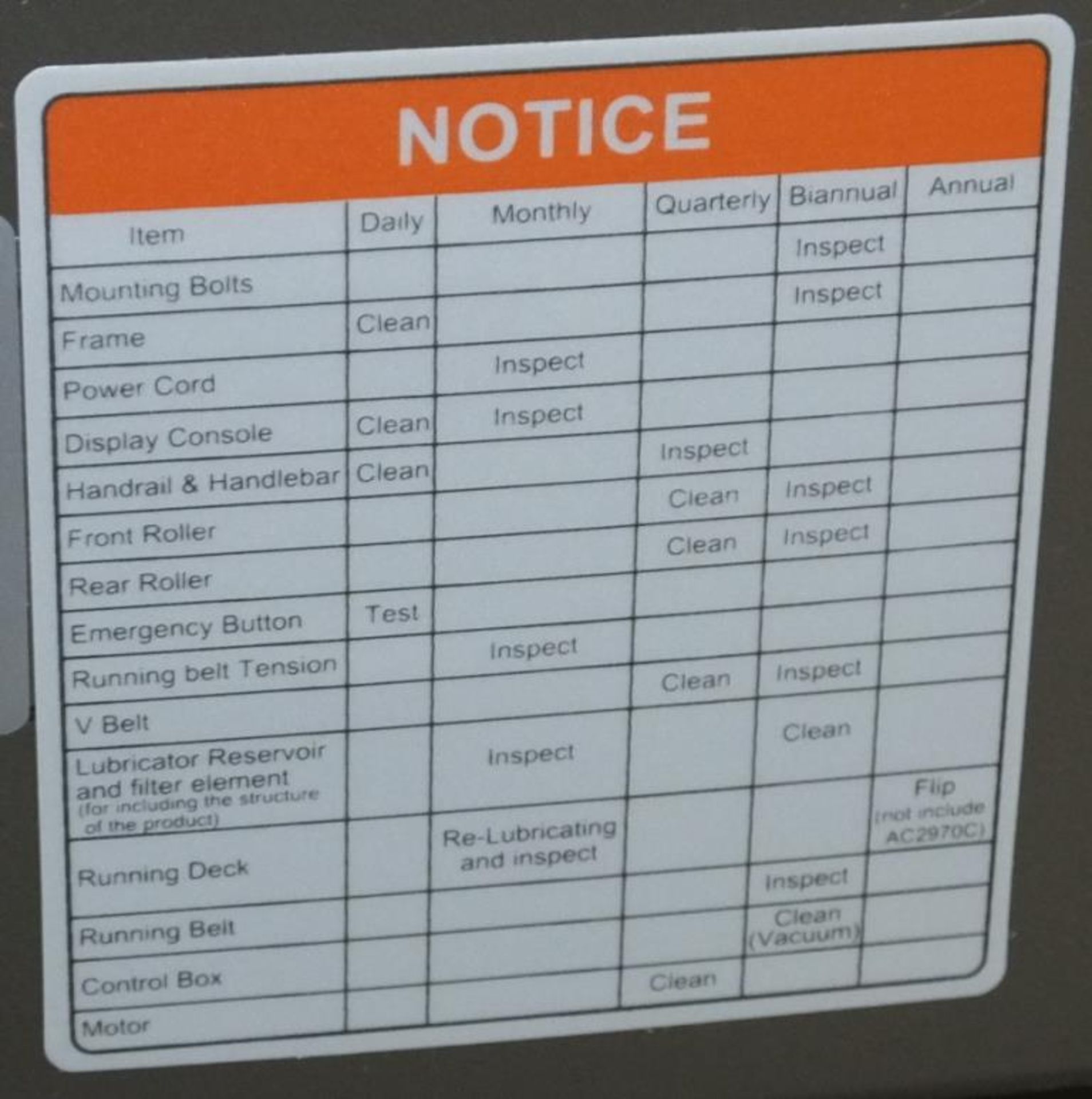 Impulse RT700H Treadmill with Polar Heart Rate Technology - Image 14 of 14