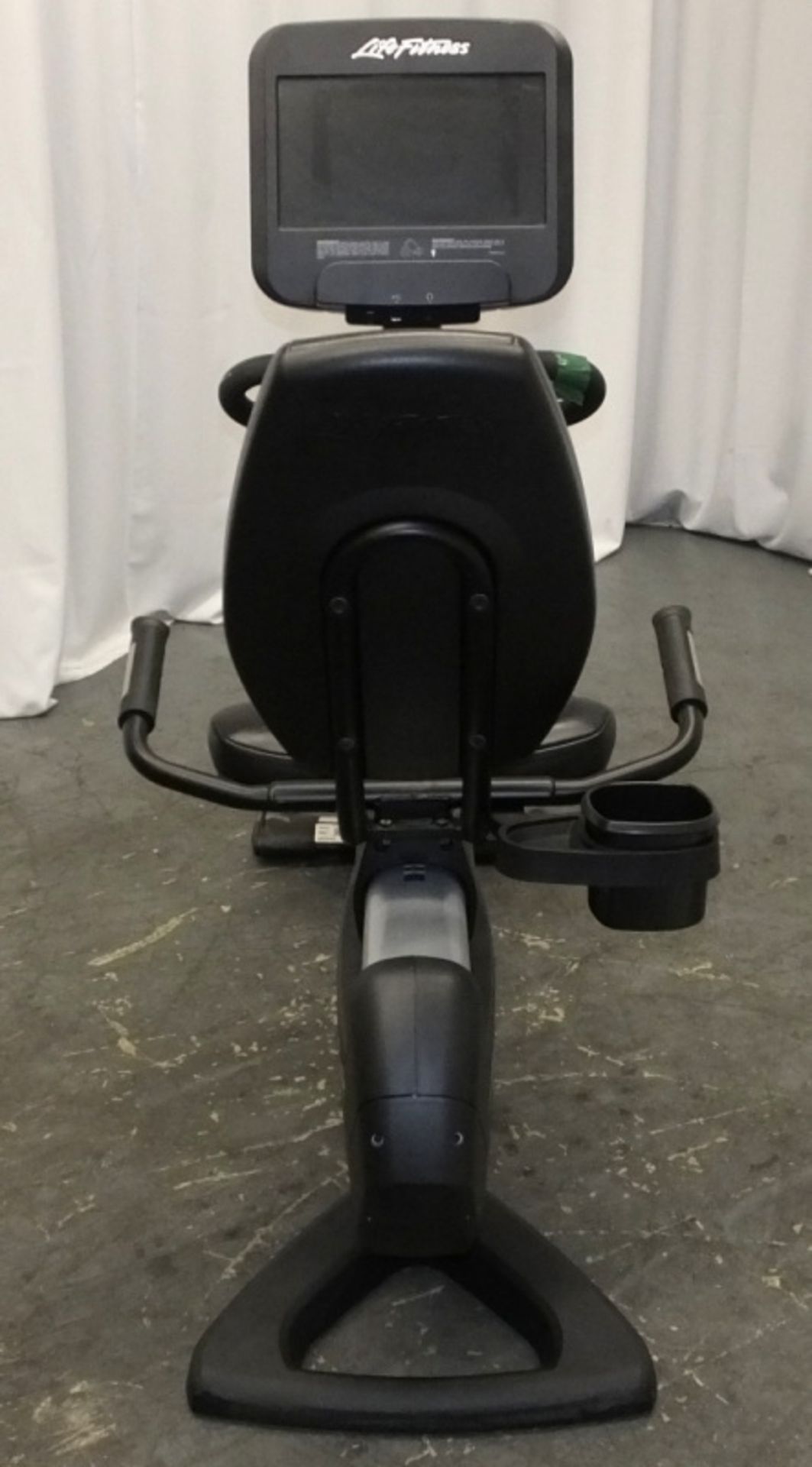 Life Fitness Life Cycle 95RS Recumbent Exercise Bike - Missing Power Pack - Image 2 of 9