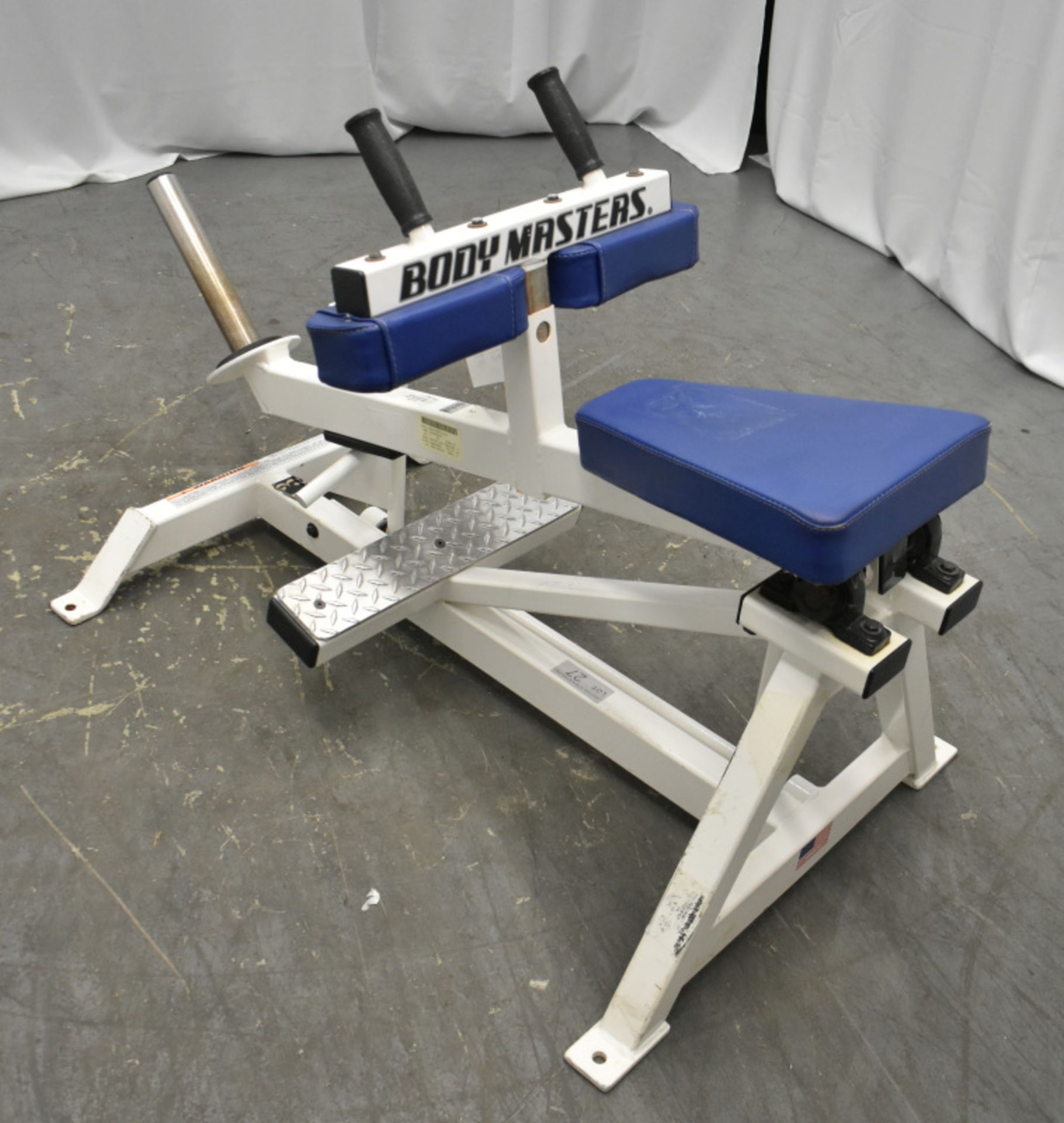 Body Masters Seated Calf Machine S/N A13 - See Pictures for condition - Image 3 of 16