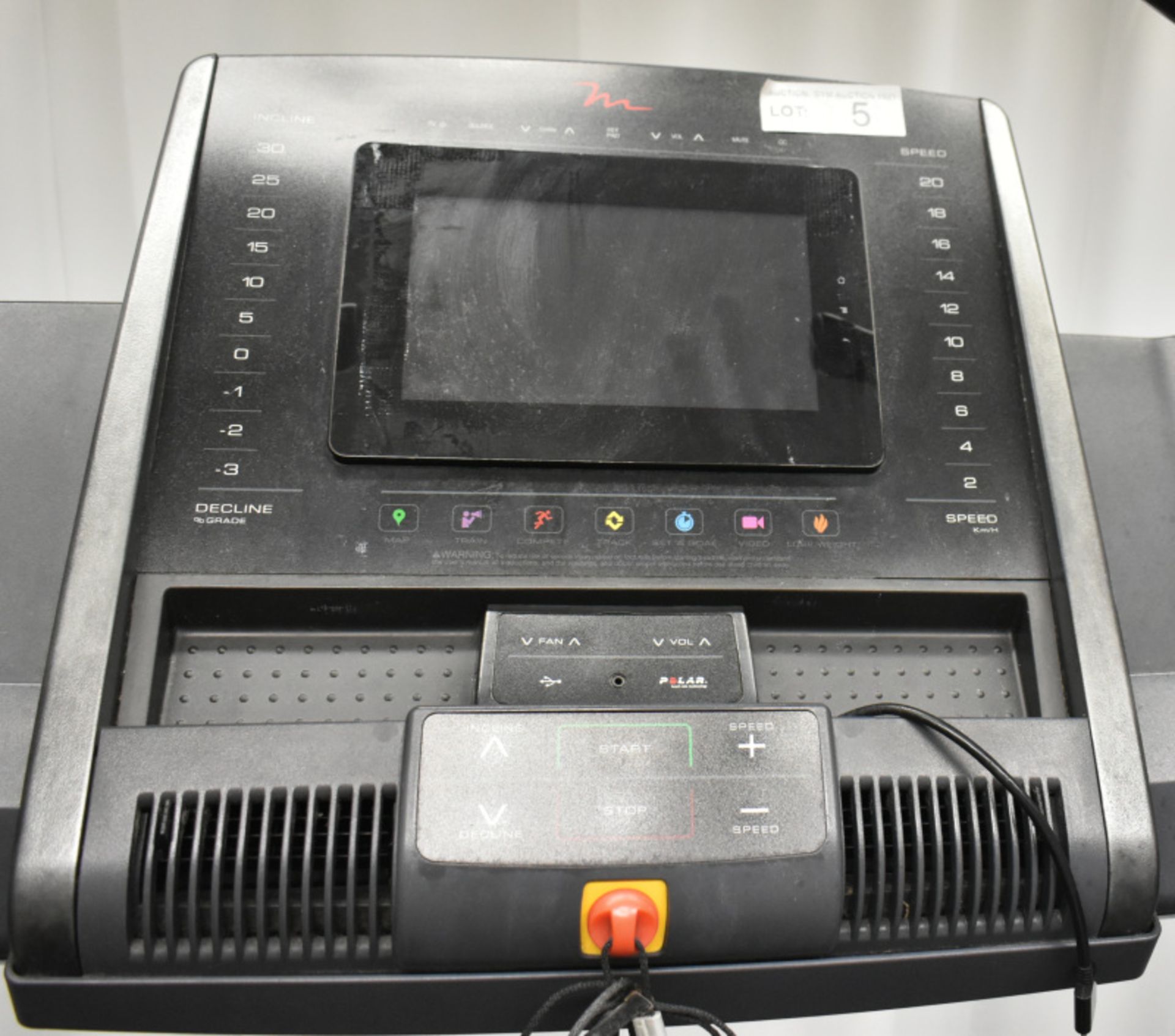 M Freemotion Treadmill - Doesn't Power Up Functions Not Tested - Image 6 of 14