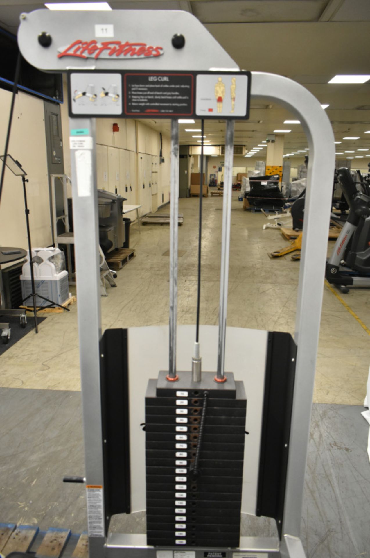 Life Fitness SL30 Leg Curl Machine S/N 108404 - See pictures for condition - Image 13 of 14