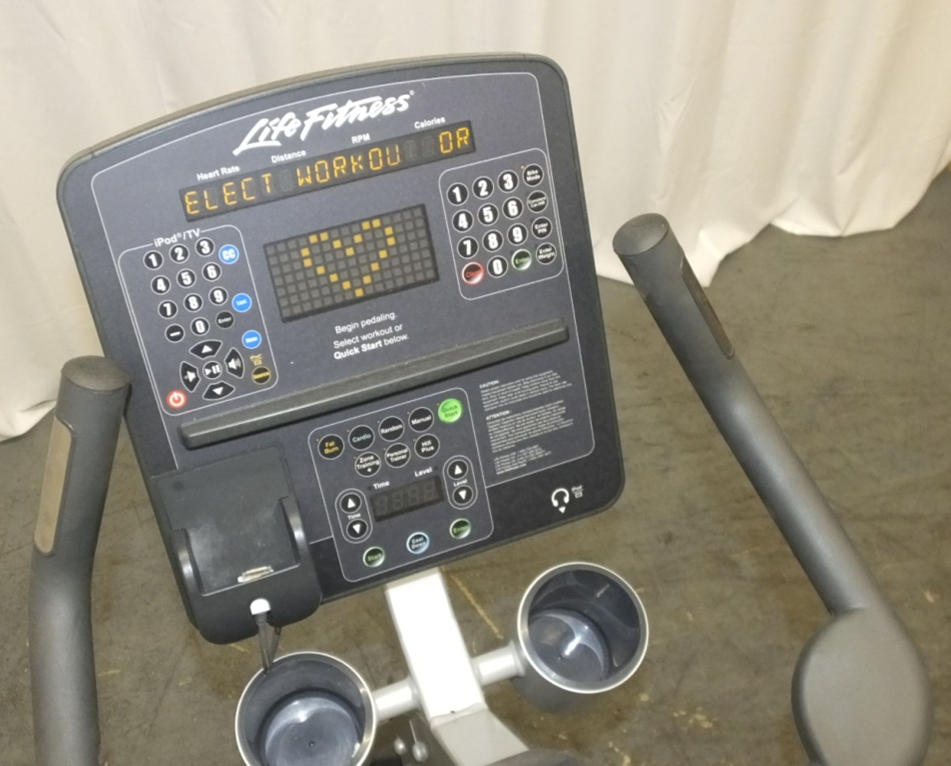 Life Fitness CLSC Exercise Bike - Image 7 of 9