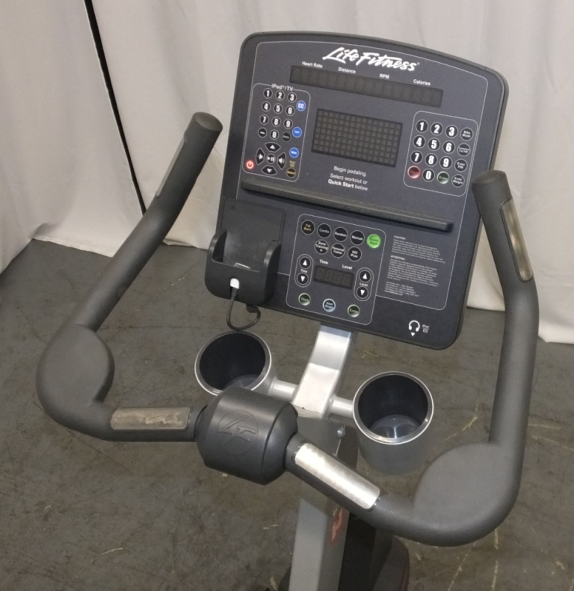 Life Fitness CLSC Exercise Bike - Image 2 of 9