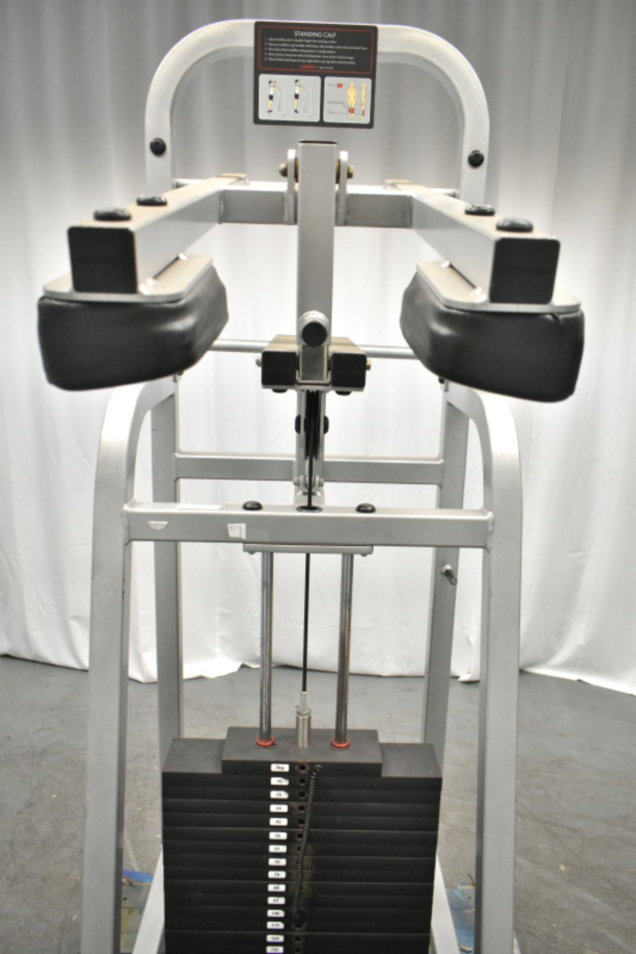 Life Fitness Standing Calf Trainer - See pictures for condition - Image 3 of 8