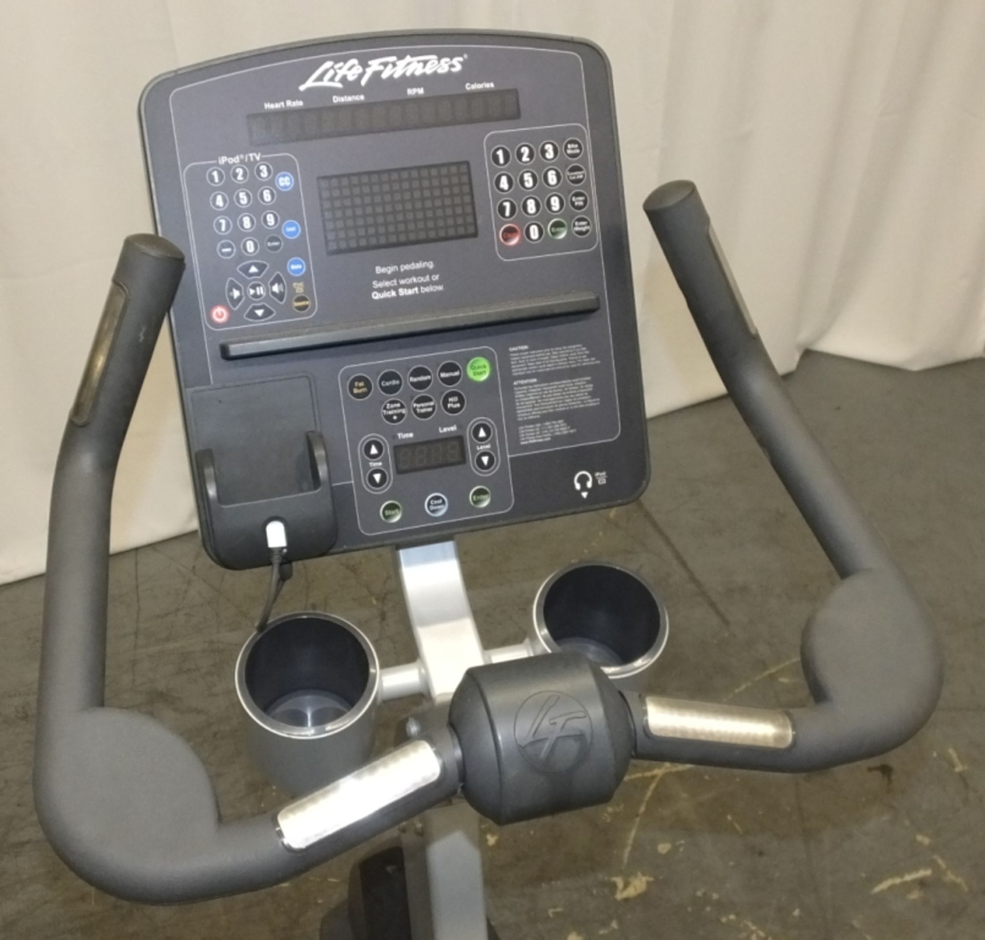 Life Fitness CLSC Exercise Bike - Image 3 of 11