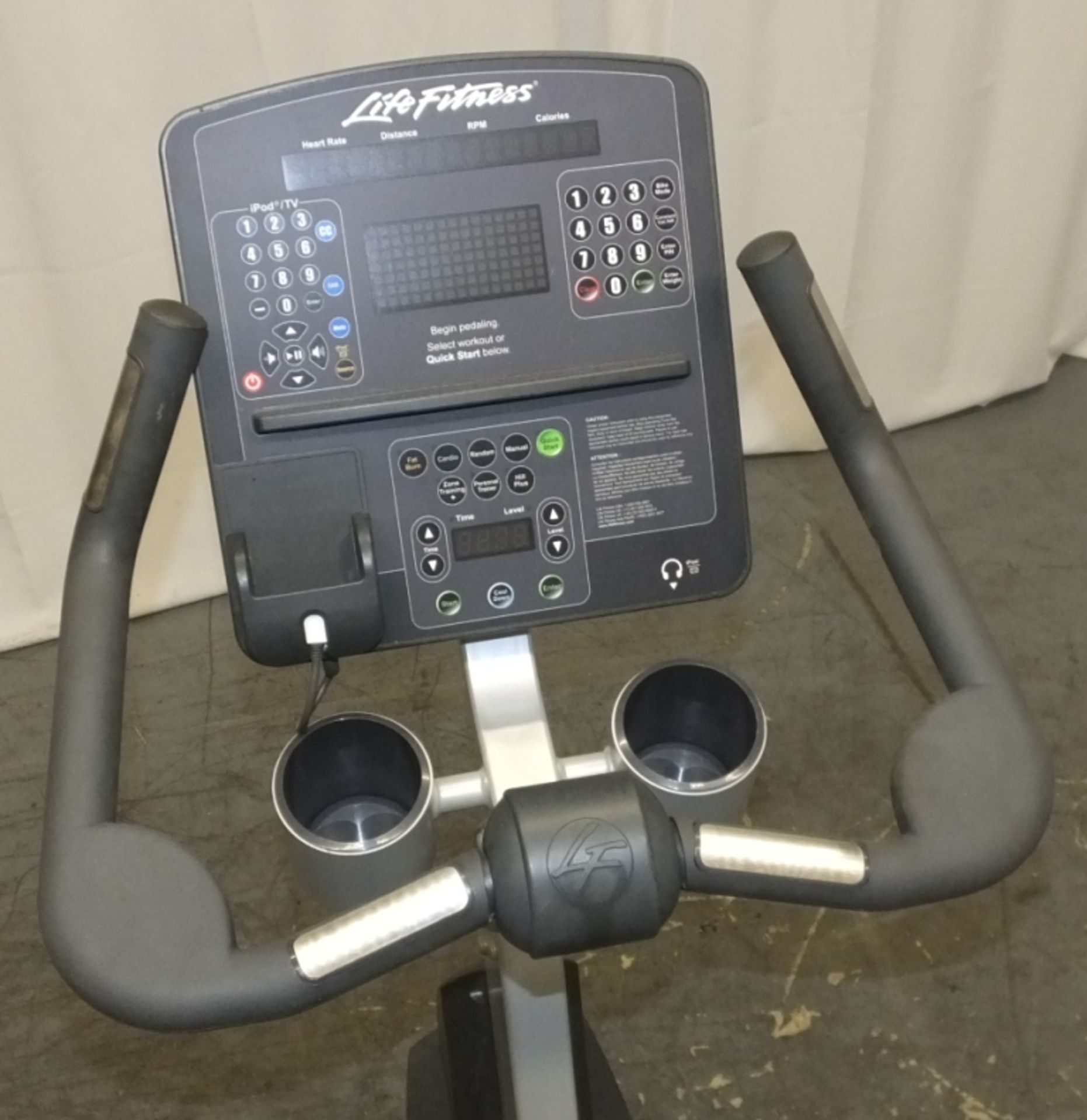 Life Fitness CLSC Exercise Bike - Image 2 of 11