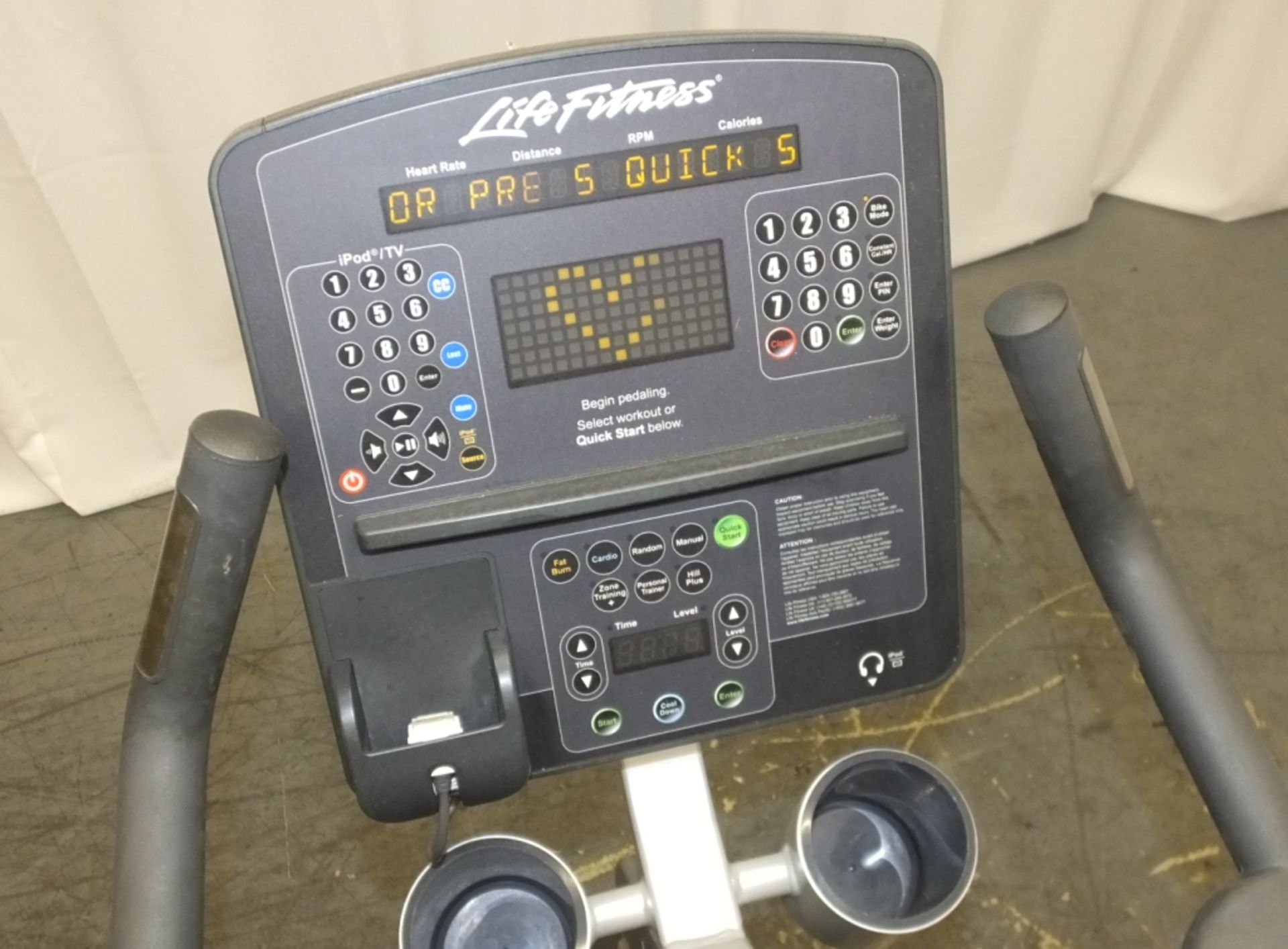 Life Fitness CLSC Exercise Bike - Image 10 of 11