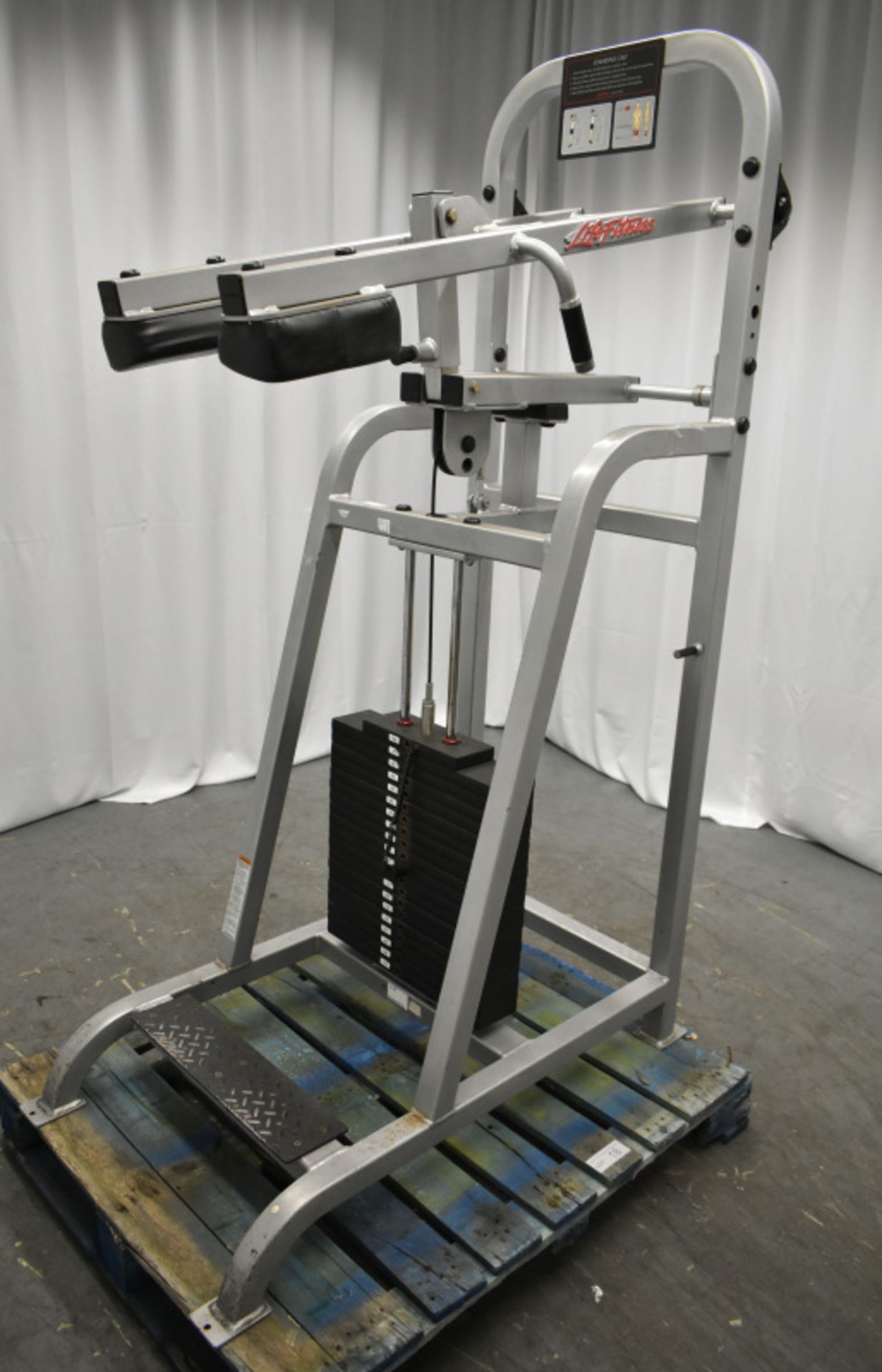 Life Fitness Standing Calf Trainer - See pictures for condition - Image 2 of 8