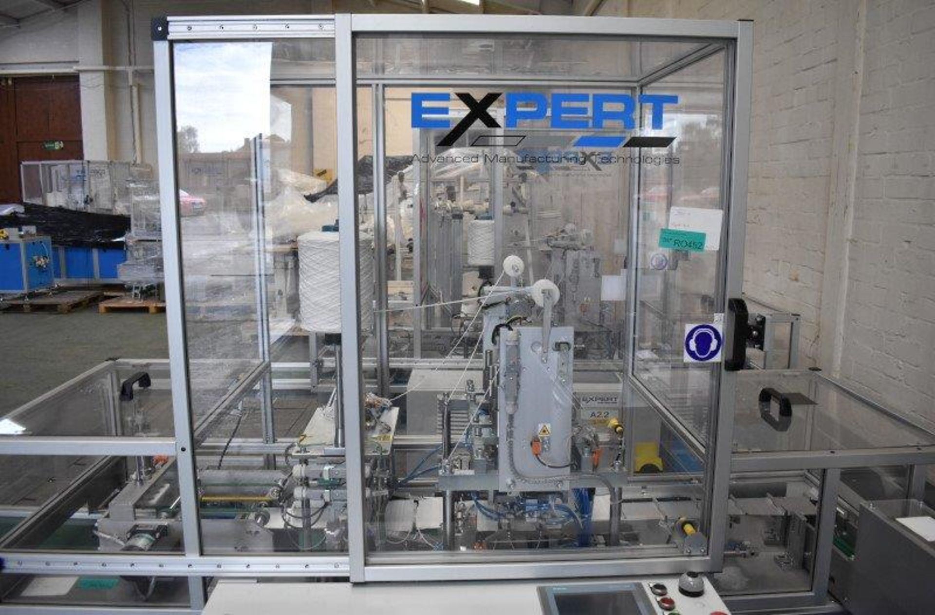 Expert fully automated Mask Making Machine including an Ilapak Smart flow wrapping packaging machine - Image 7 of 28