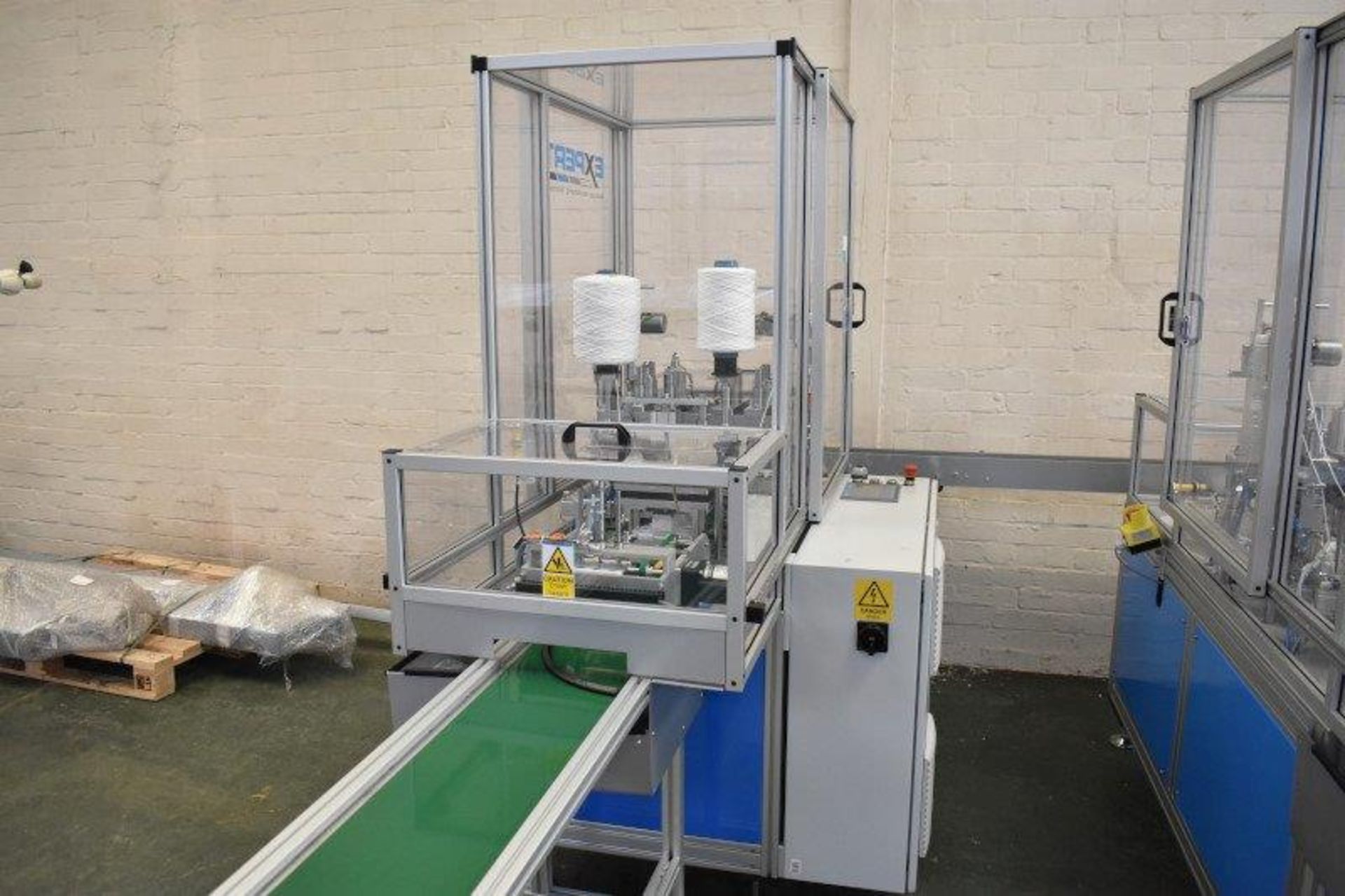 Expert fully automated Mask Making Machine including an Ilapak Smart flow wrapping packaging machine - Image 14 of 28