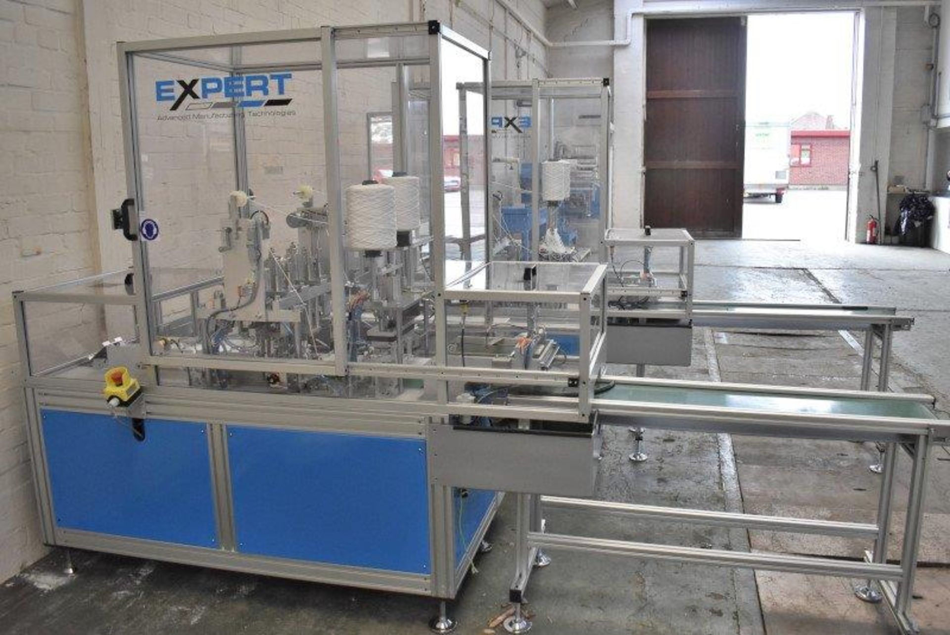 Expert fully automated Mask Making Machine including an Ilapak Smart flow wrapping packaging machine - Image 17 of 28