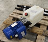 Hydraulic power unit pump 230v with Elvem Hydraulic power unit pump