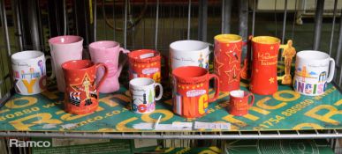 Various Mugs