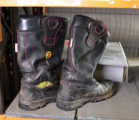 Crosstech YDS - used fire fighter boots - size 11