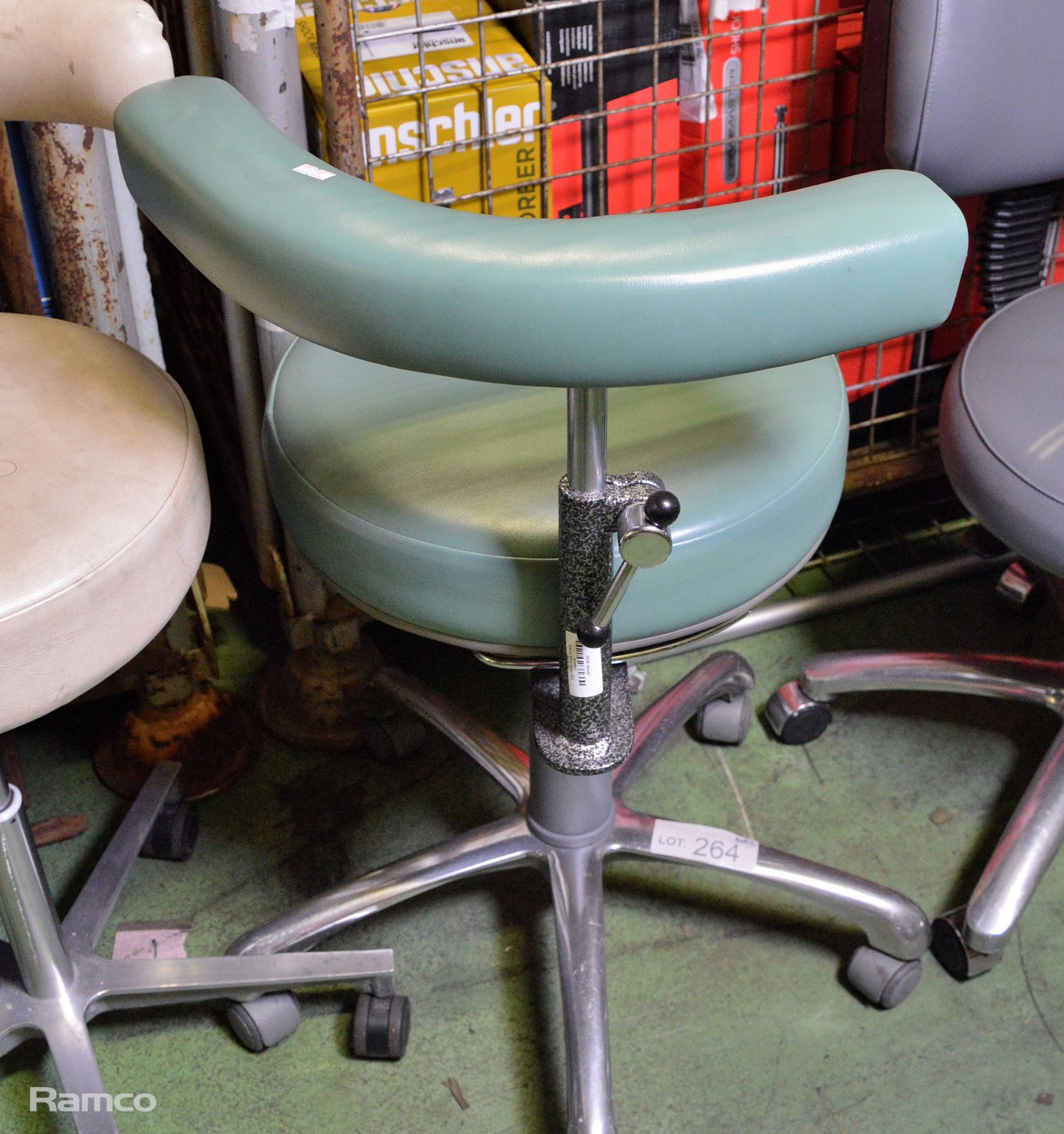 3x Revolving Stools - Image 4 of 4